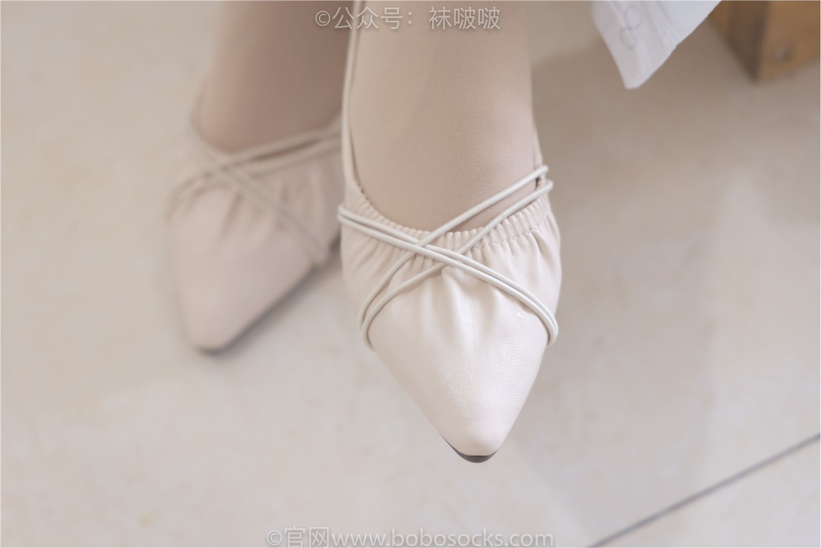 NO.029 Sweet Pea - Flat shoes, thick black silk, thick meat, stomp on cookies(75)